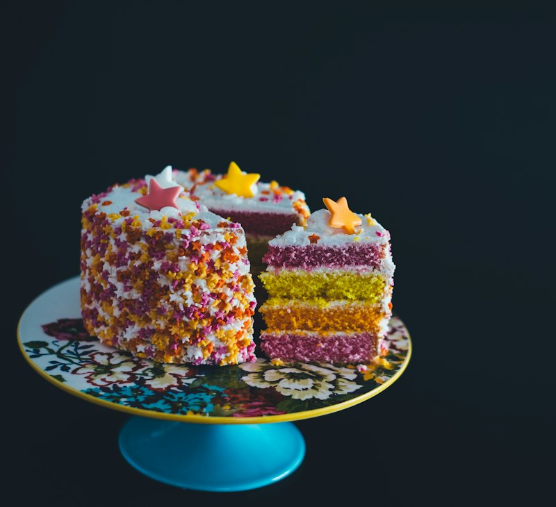 Birthday cake candles party