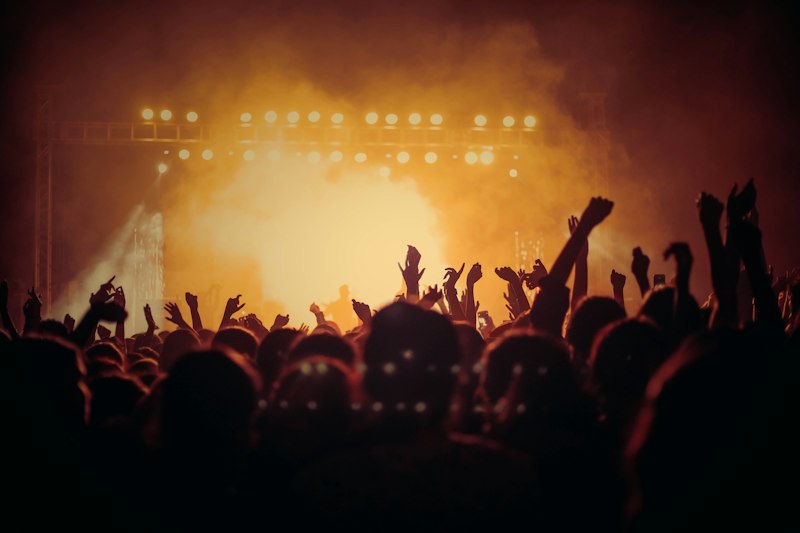 Concert hands up